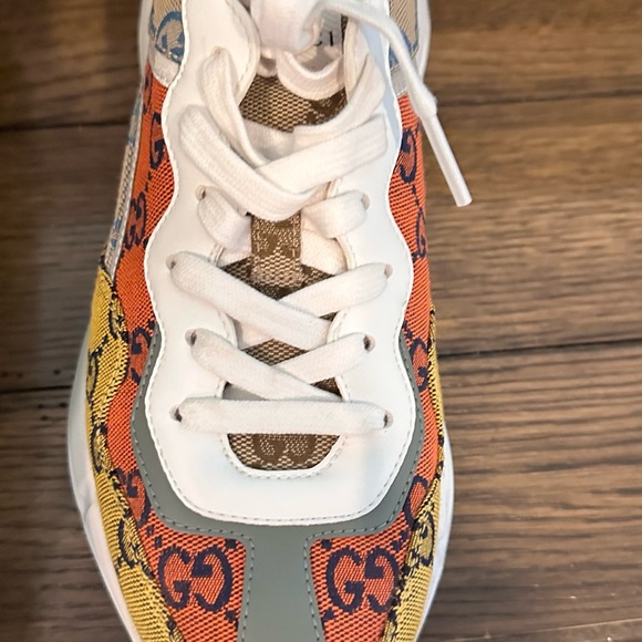 Gucci multicolored sneakers like new - Picture 7 of 12